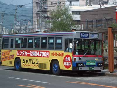 長崎自動車 1105 長崎22か2427 西日本車体工業/いすゞ自動車