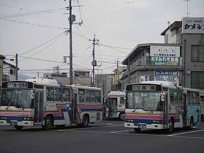 中鉄北部バス 9551 岡山22か3817 日野車体工業/日野自動車